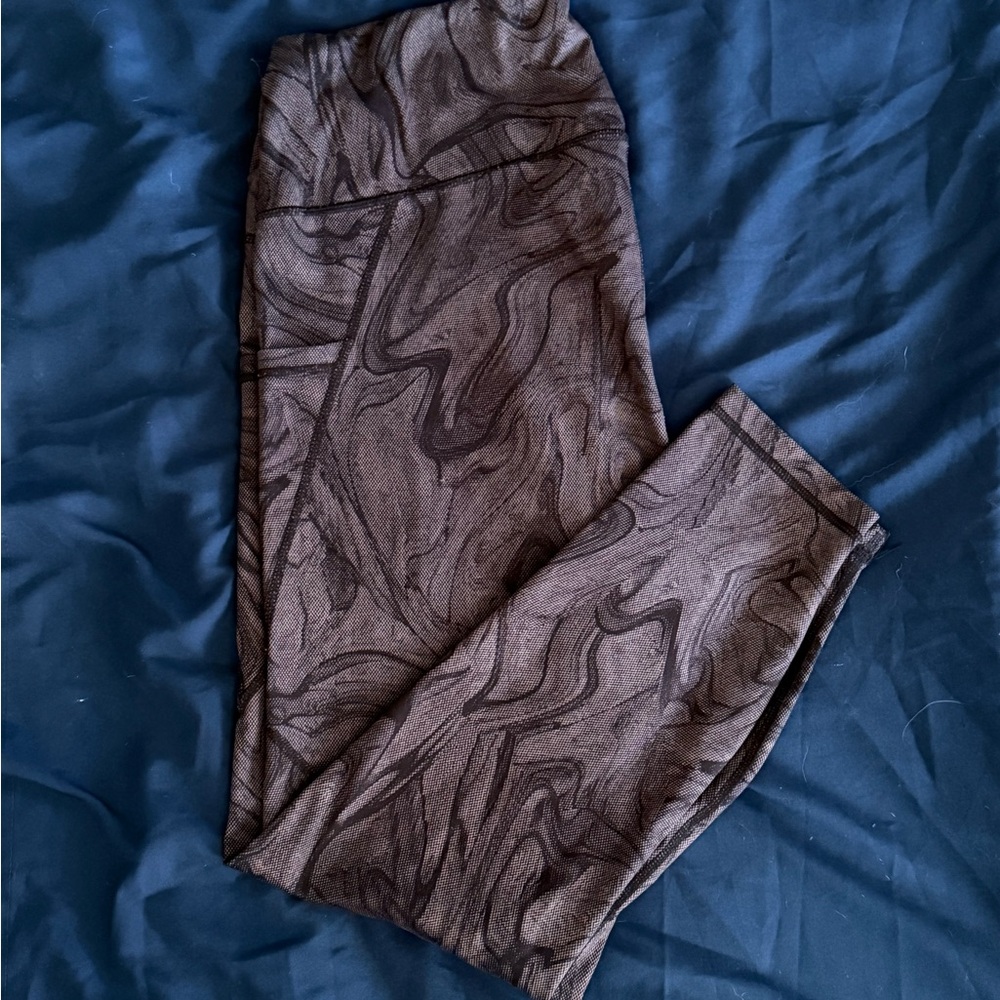 Active Life Gray Patterned Leggings